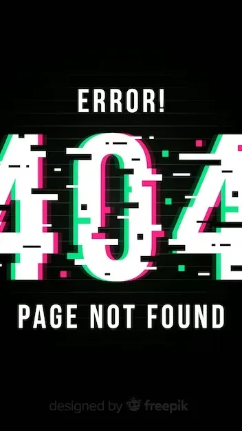 ai character: ErROr 404 background