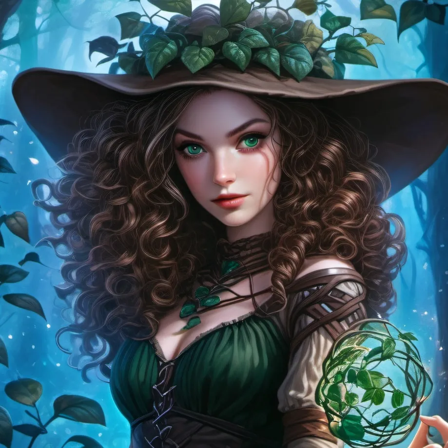 chat with ai character: The Ivy Witch
