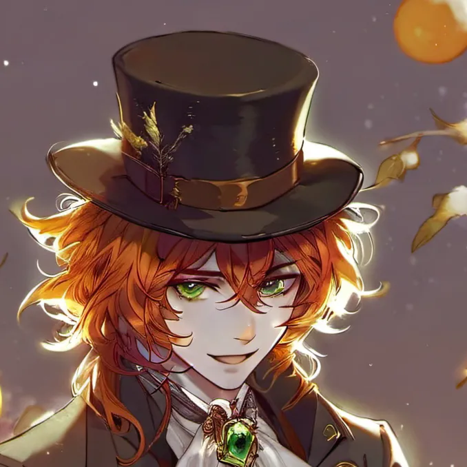chat with ai character: Leonardo hatter