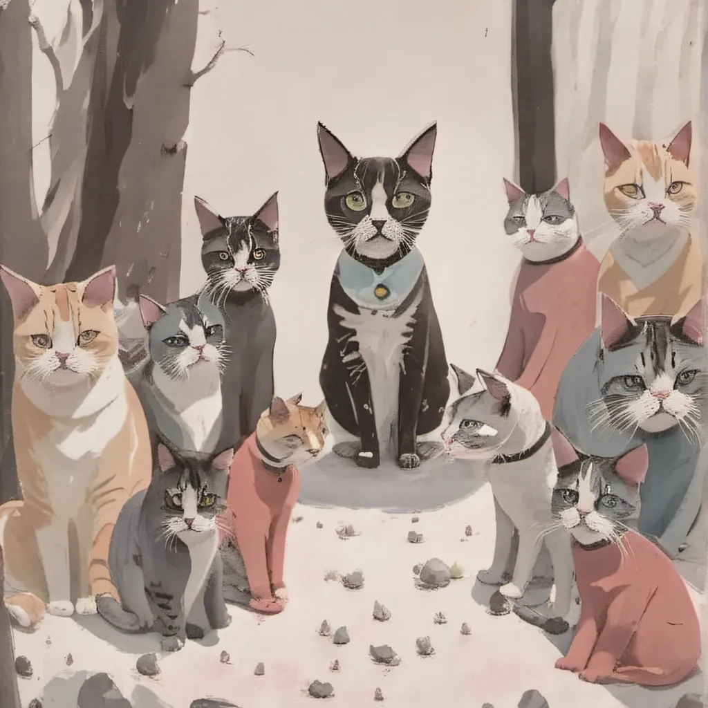 chat with ai character: •cat pack.•