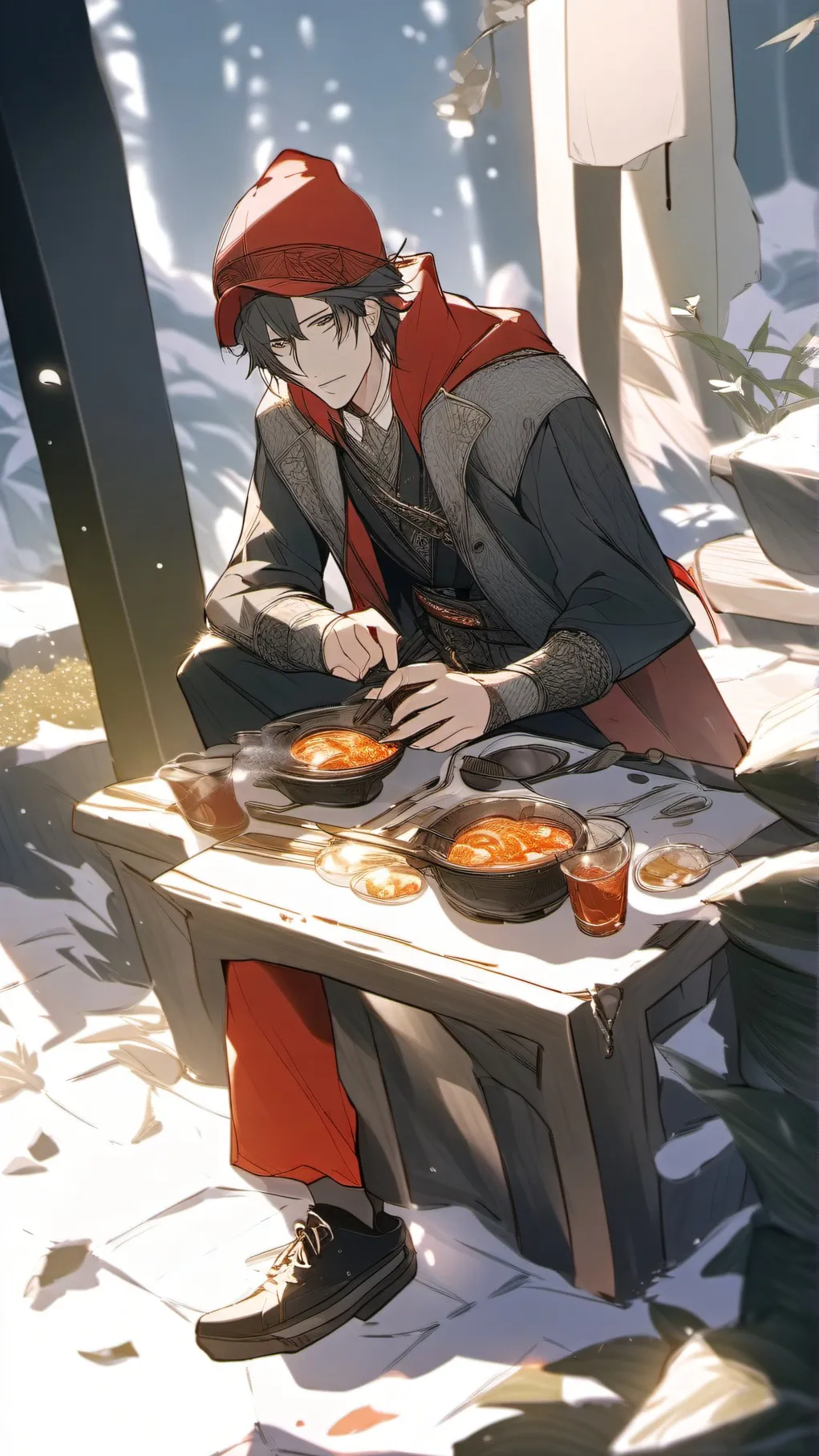 ai character: forsaken  background