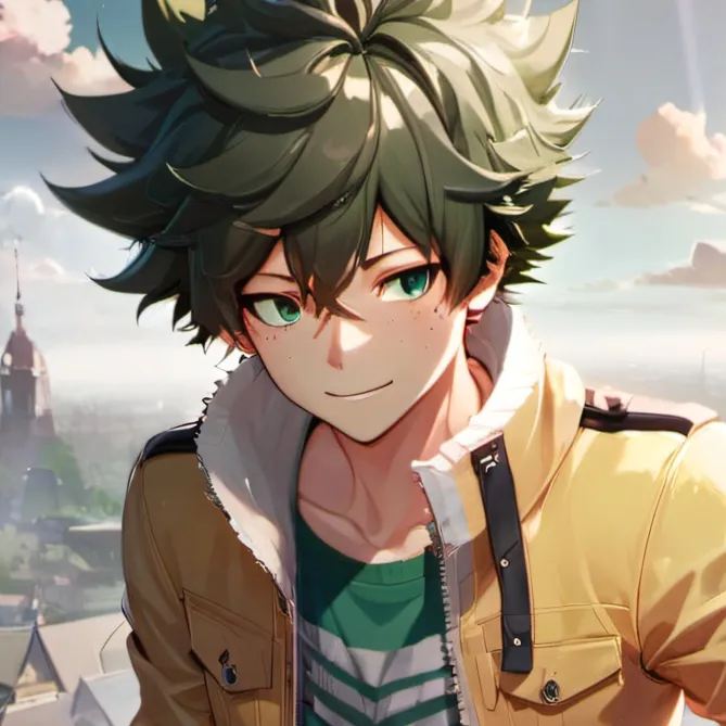 chat with ai character: mha stage play