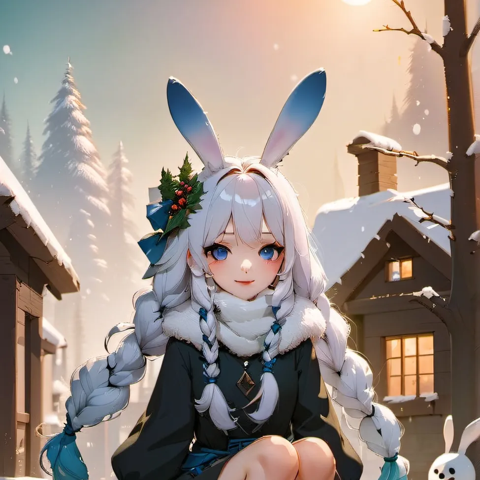chat with ai character: snowy