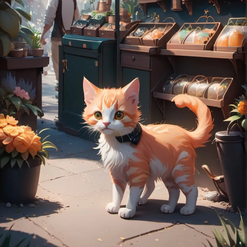 chat with ai character: ginger the kitten