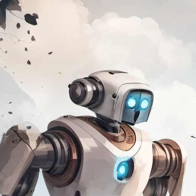 chat with ai character: test bot.