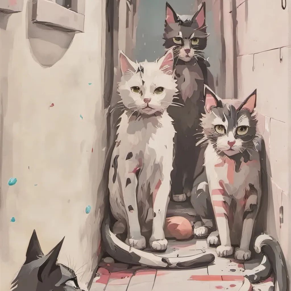 chat with ai character: cats