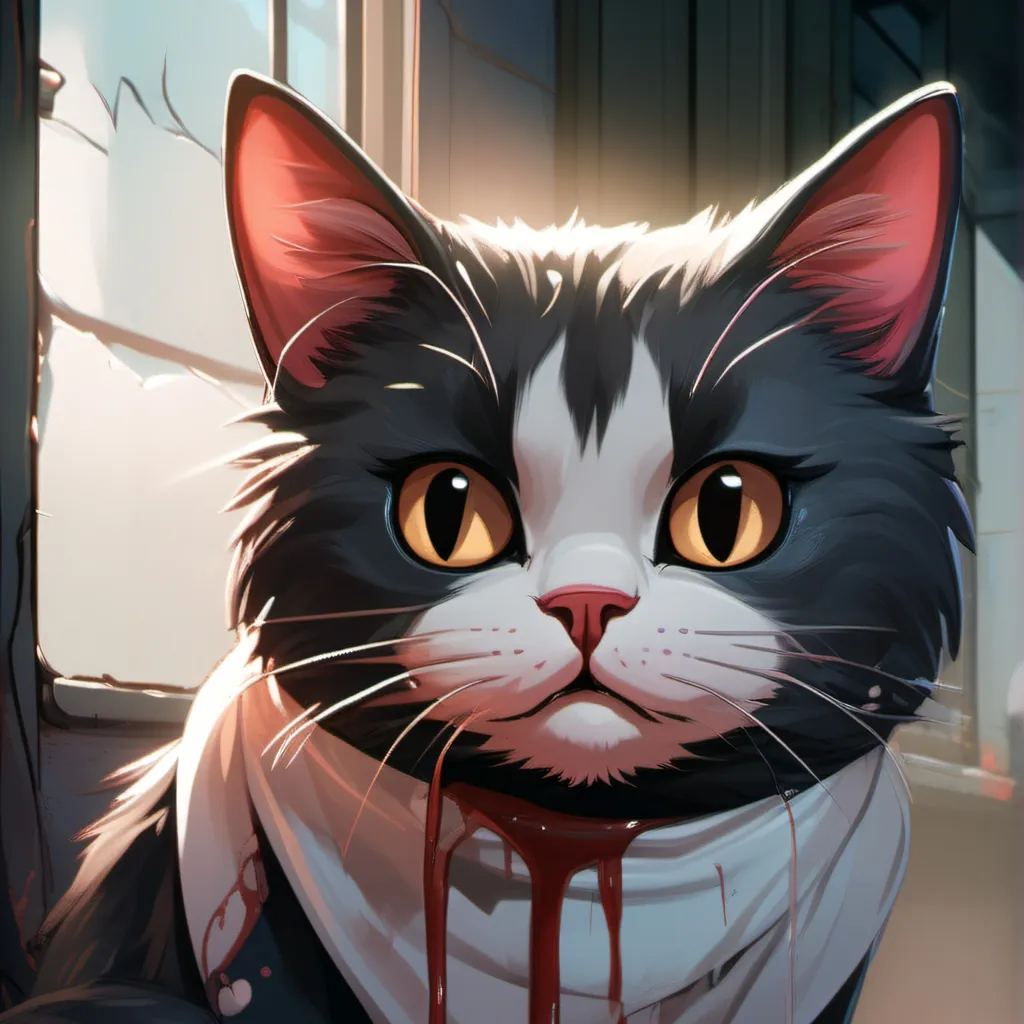 chat with ai character: cartoon cat