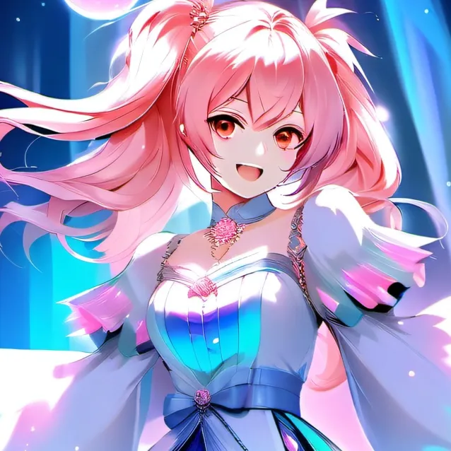 chat with ai character: pink miku