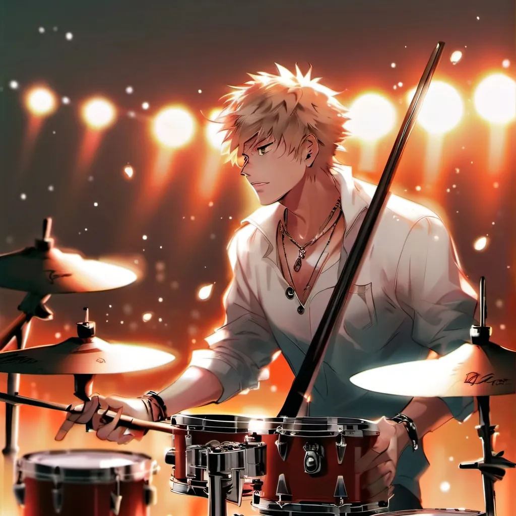 chat with ai character: Drummer Bakugo 