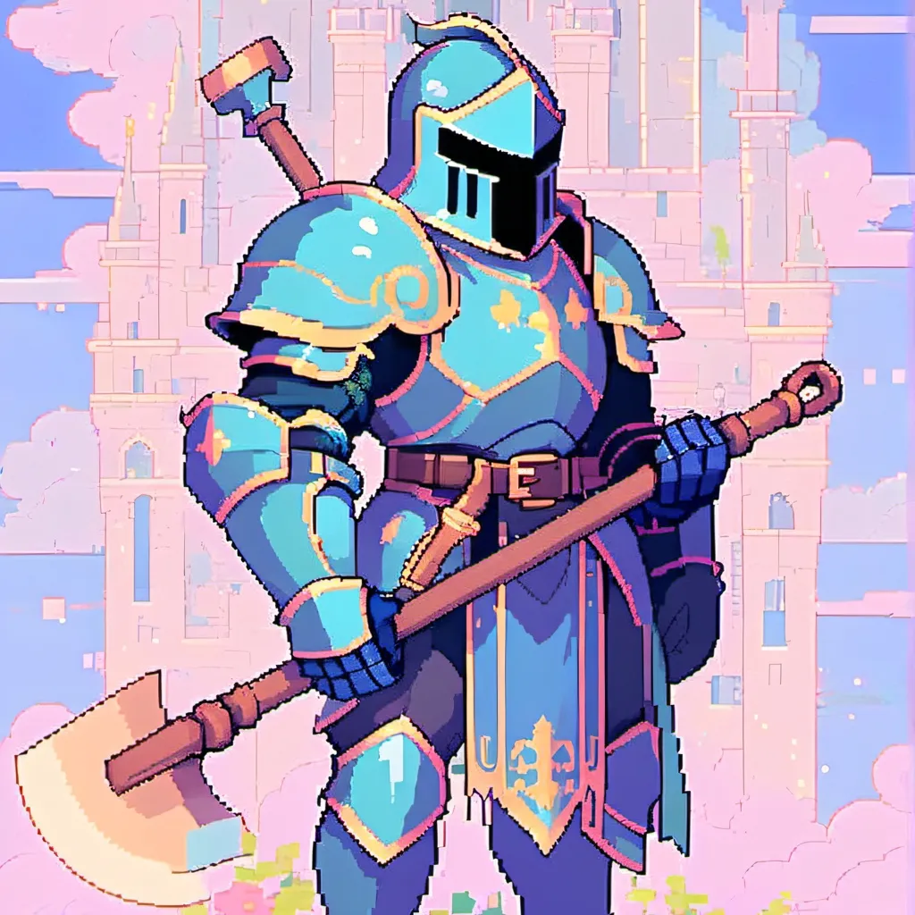 chat with ai character: Shovel knight