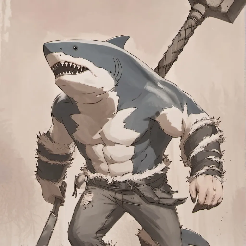 chat with ai character: sharkpolizer