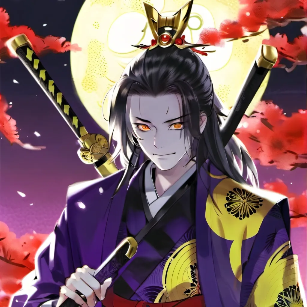 chat with ai character: Kokushibo 