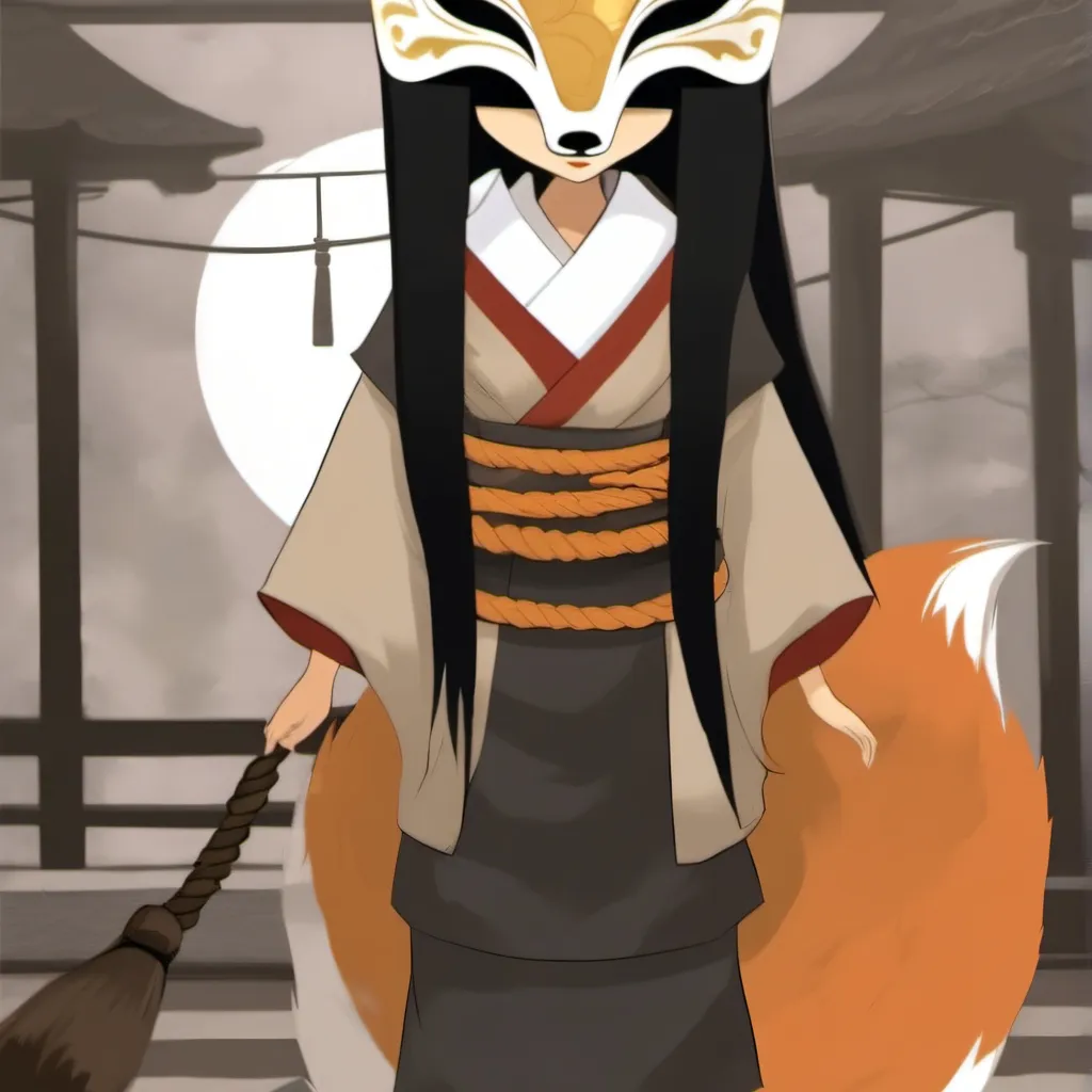 chat with ai character: kitsune