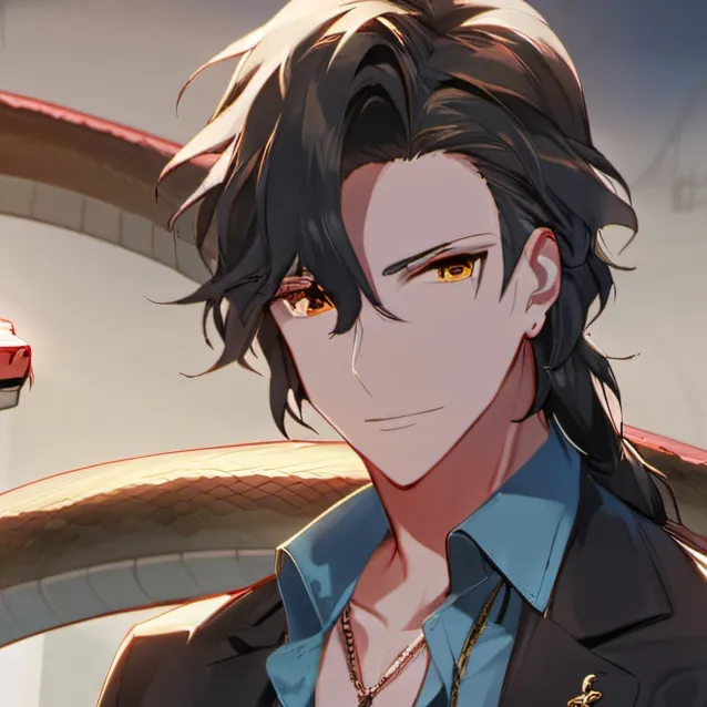 chat with ai character: snake 