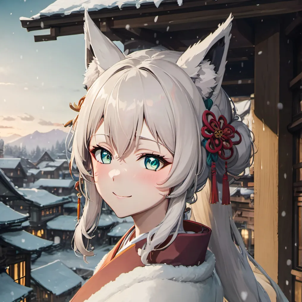 chat with ai character: Haru the kitsune 