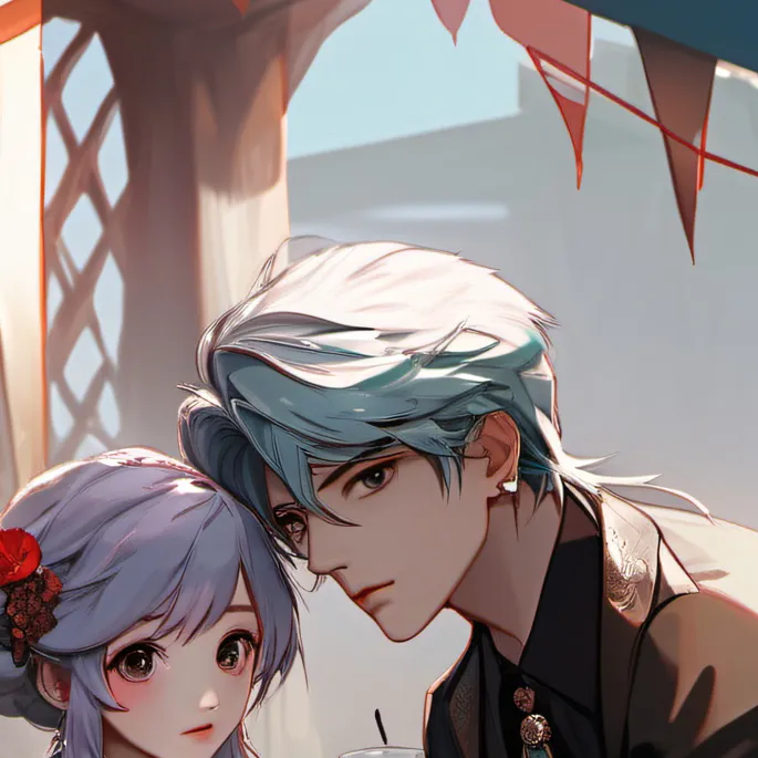 chat with ai character: August and ur lida