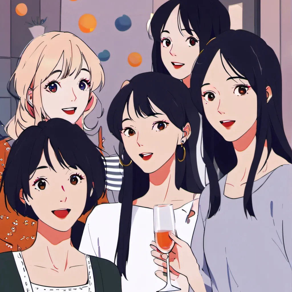 chat with ai character: Burst Party