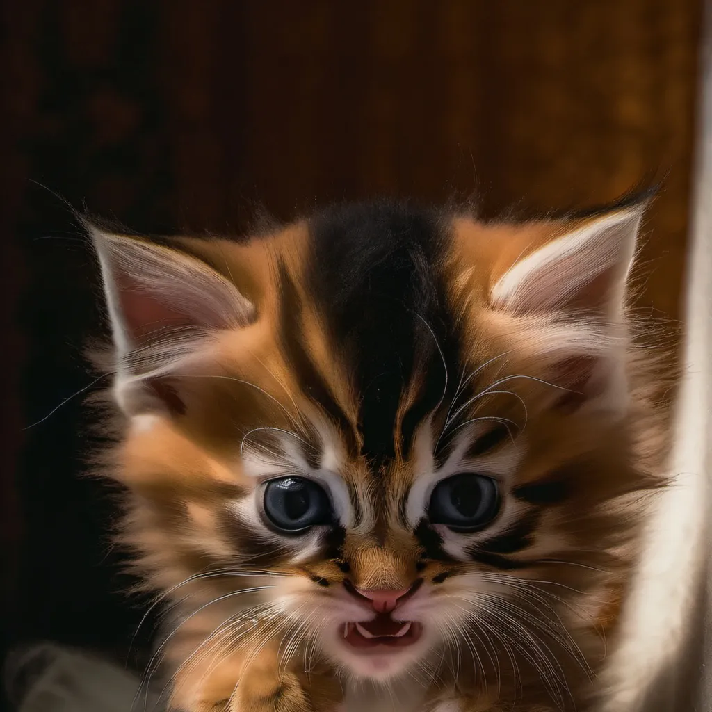 chat with ai character: Piss off baby cat