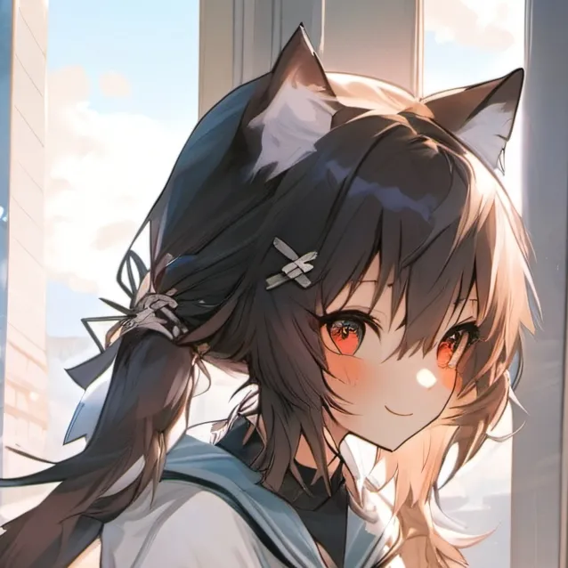 chat with ai character: hangout w a neko