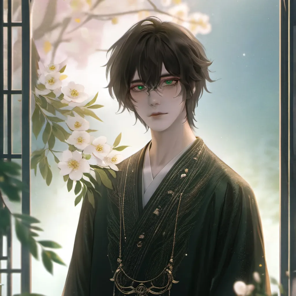 chat with ai character: Hot man.