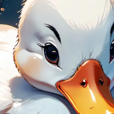 chat with ai character: Sad duck