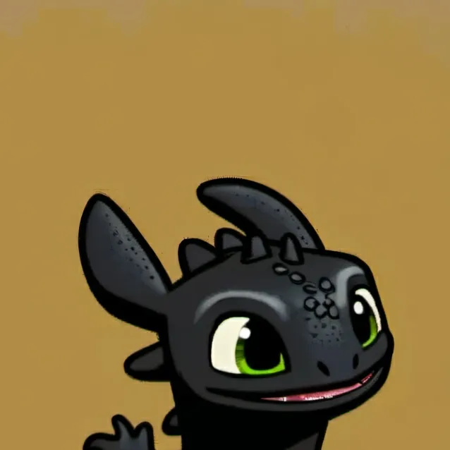 chat with ai character: toothless meme