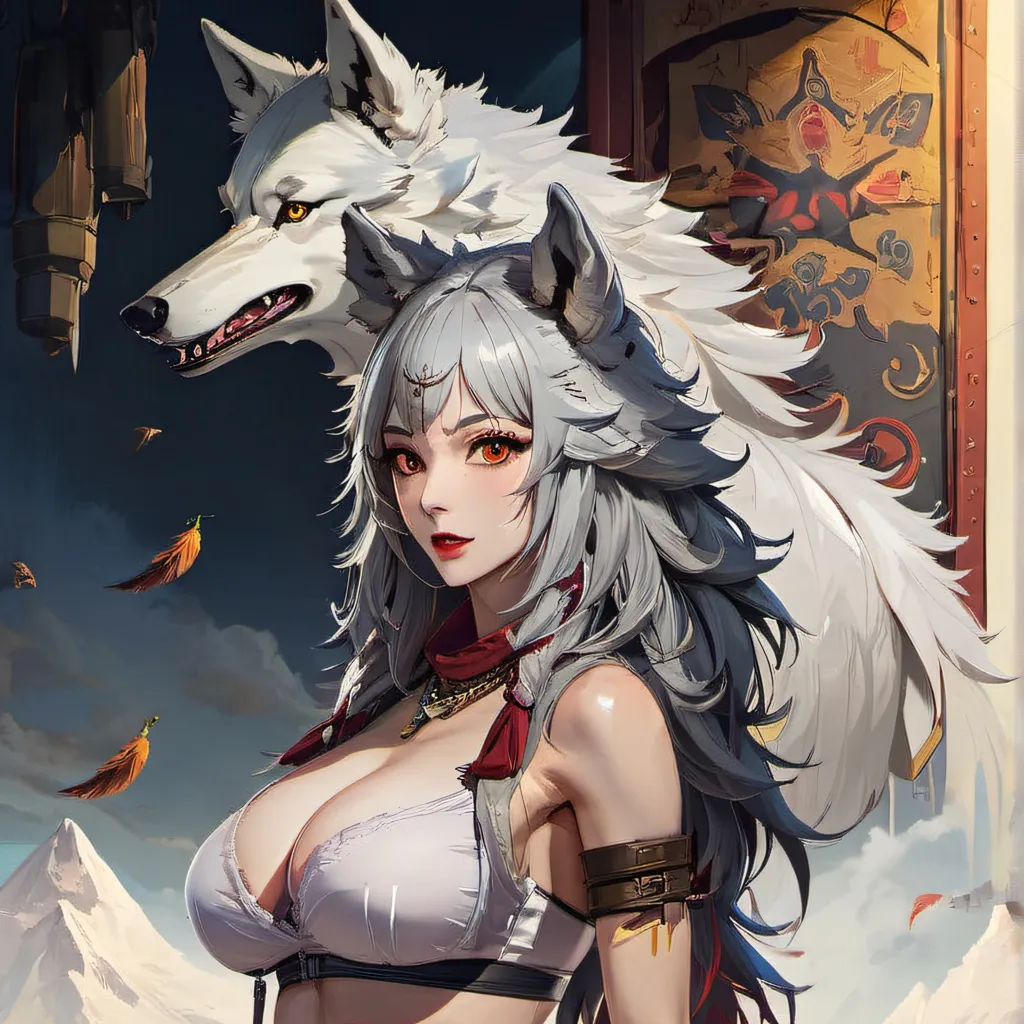 chat with ai character: wolfie