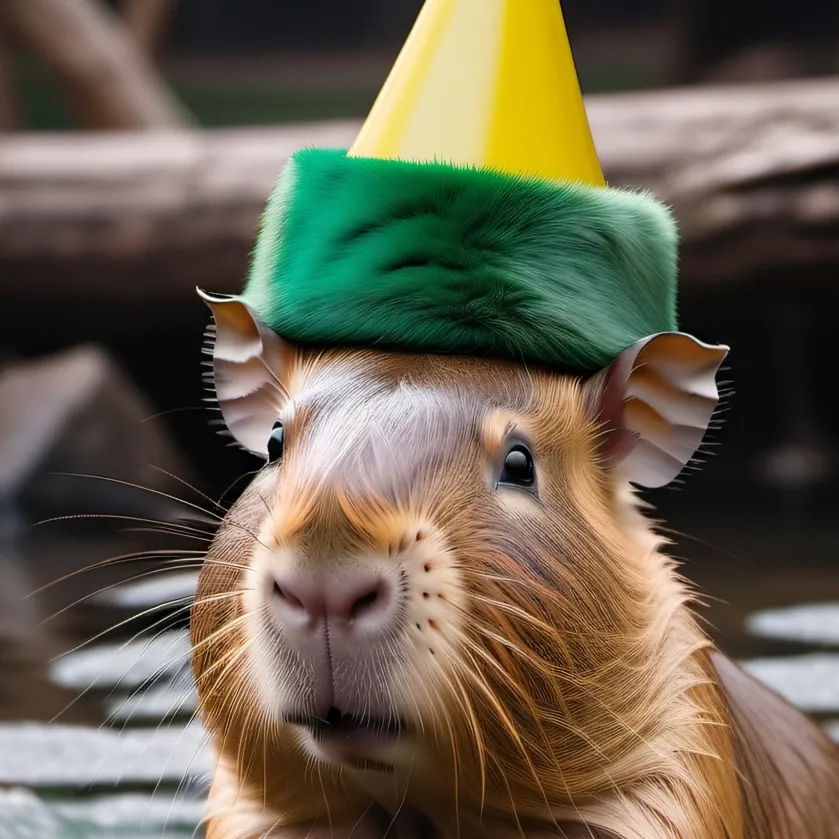 chat with ai character: Quirky capybara 