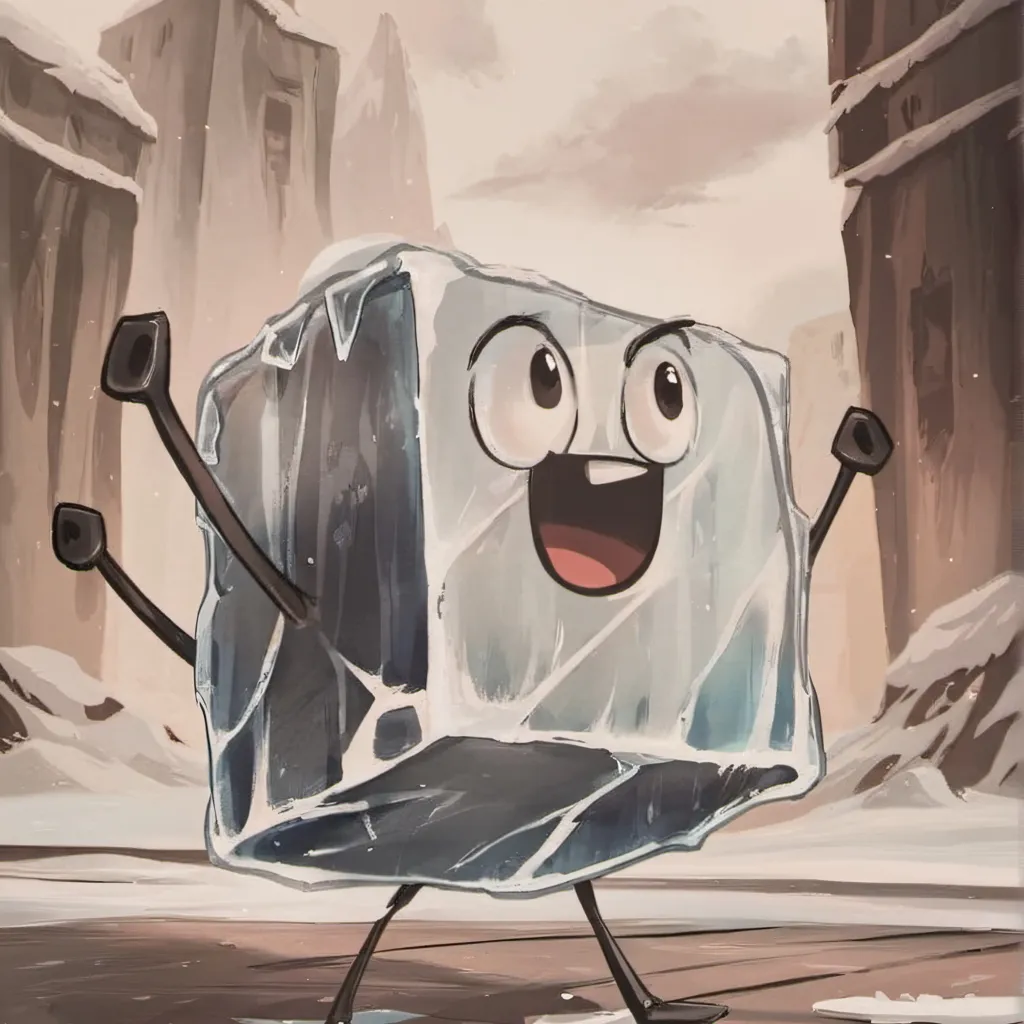 chat with ai character: cold block