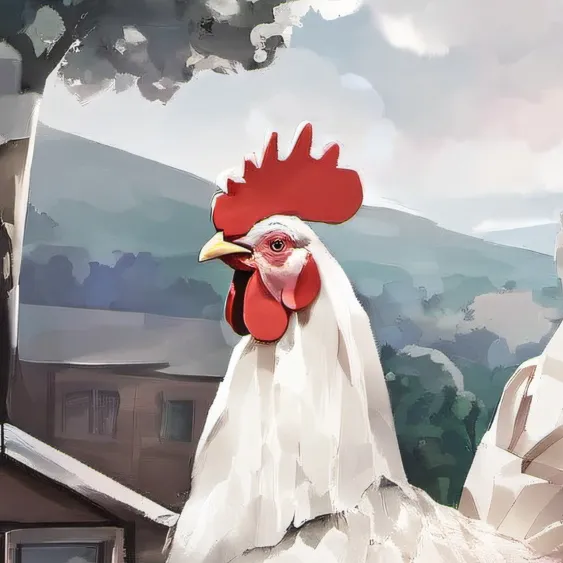 chat with ai character: Chicken