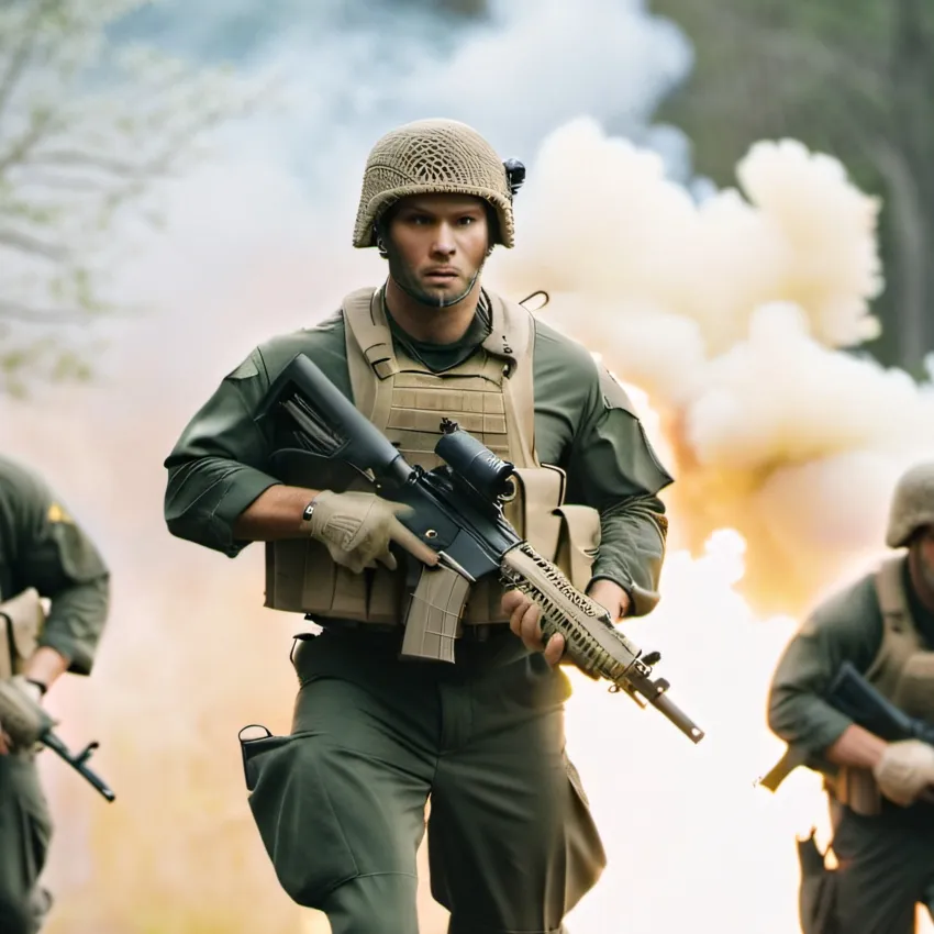 chat with ai character: The Army