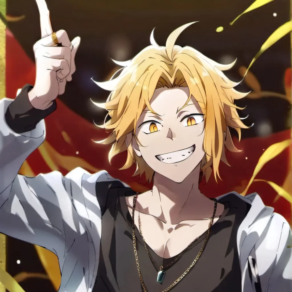 chat with ai character: Denki mha