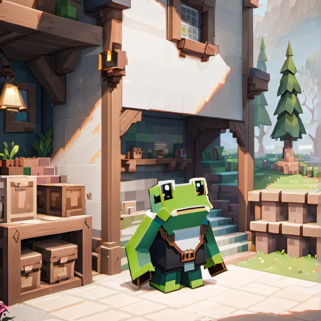 chat with ai character: minecraft