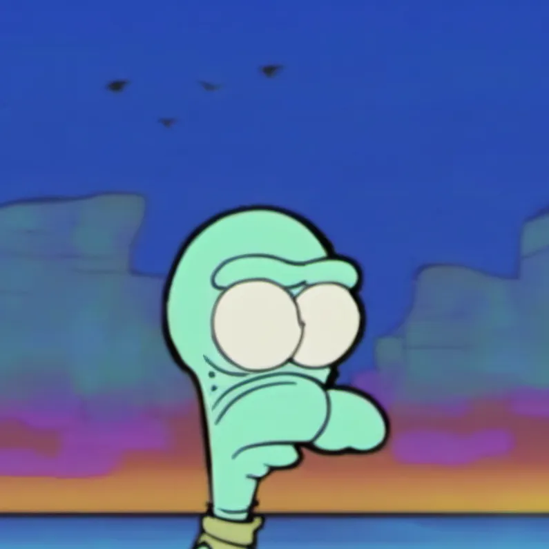 chat with ai character: Squidward 