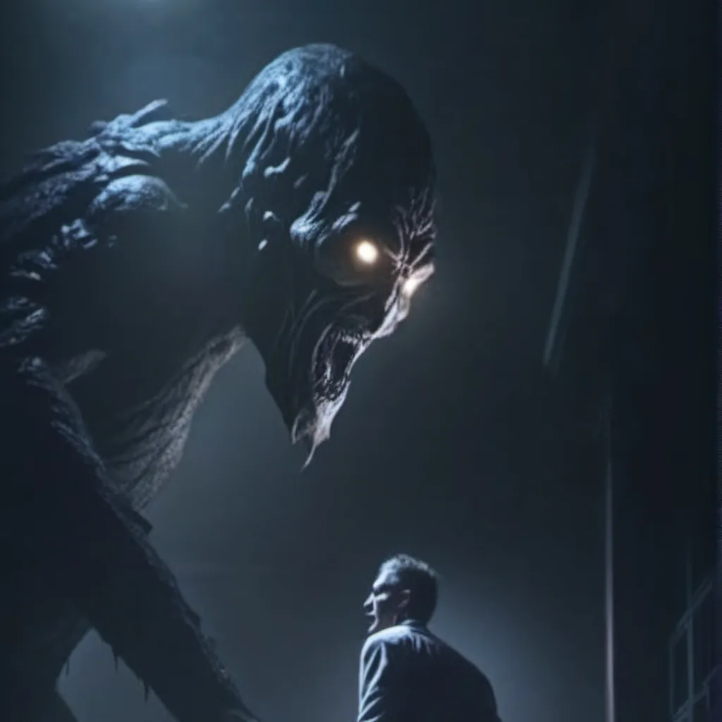 chat with ai character: the monster 