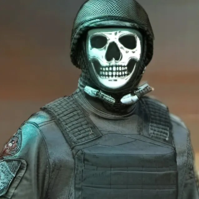 chat with ai character: ghost 