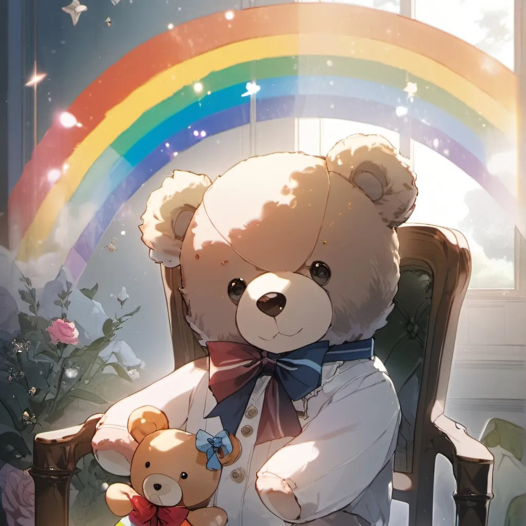 chat with ai character: rainbow ✨🌈✨