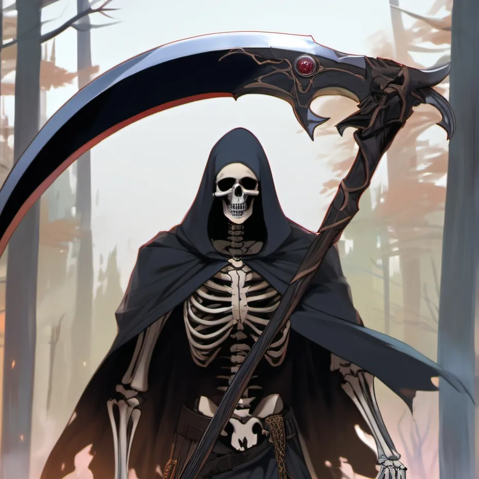 chat with ai character: death