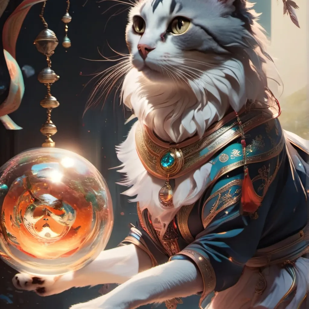 chat with ai character: Spirits cats+kit