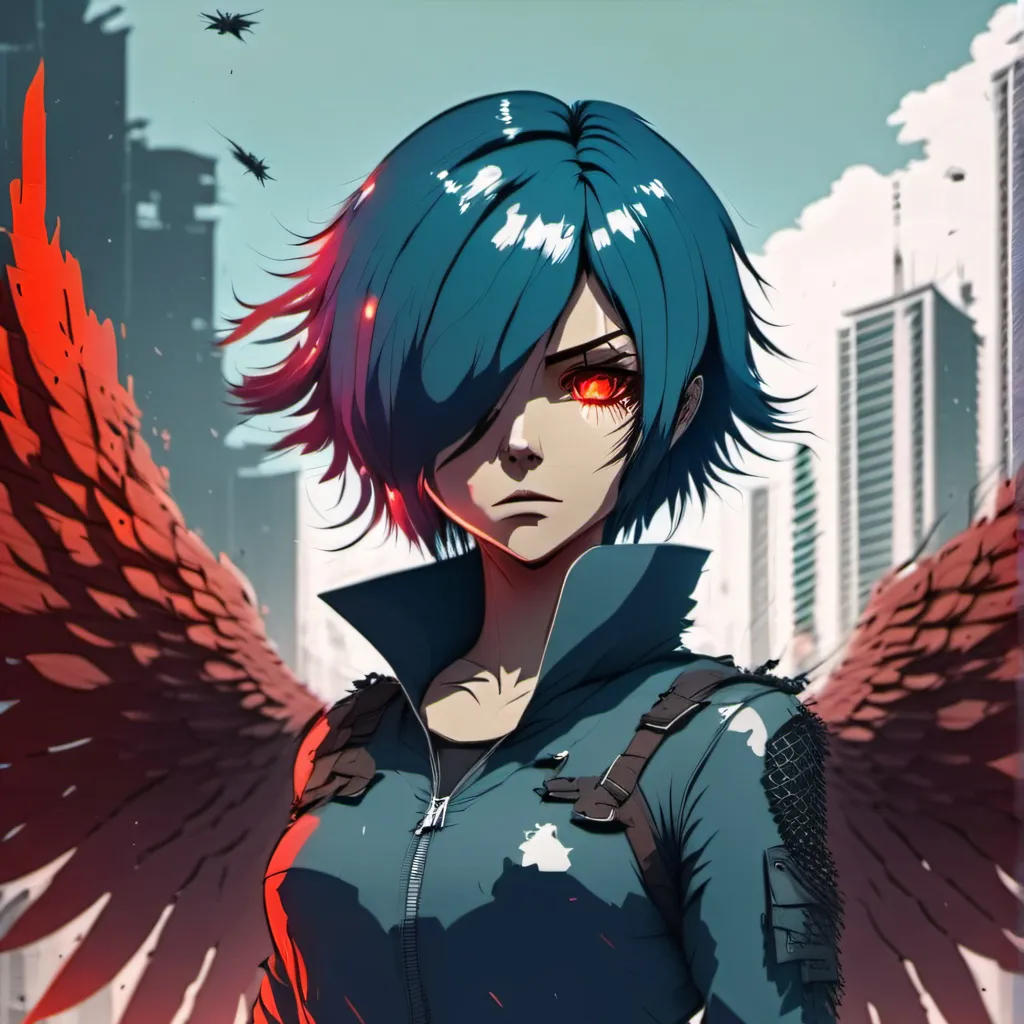 chat with ai character: Touka Kirishima