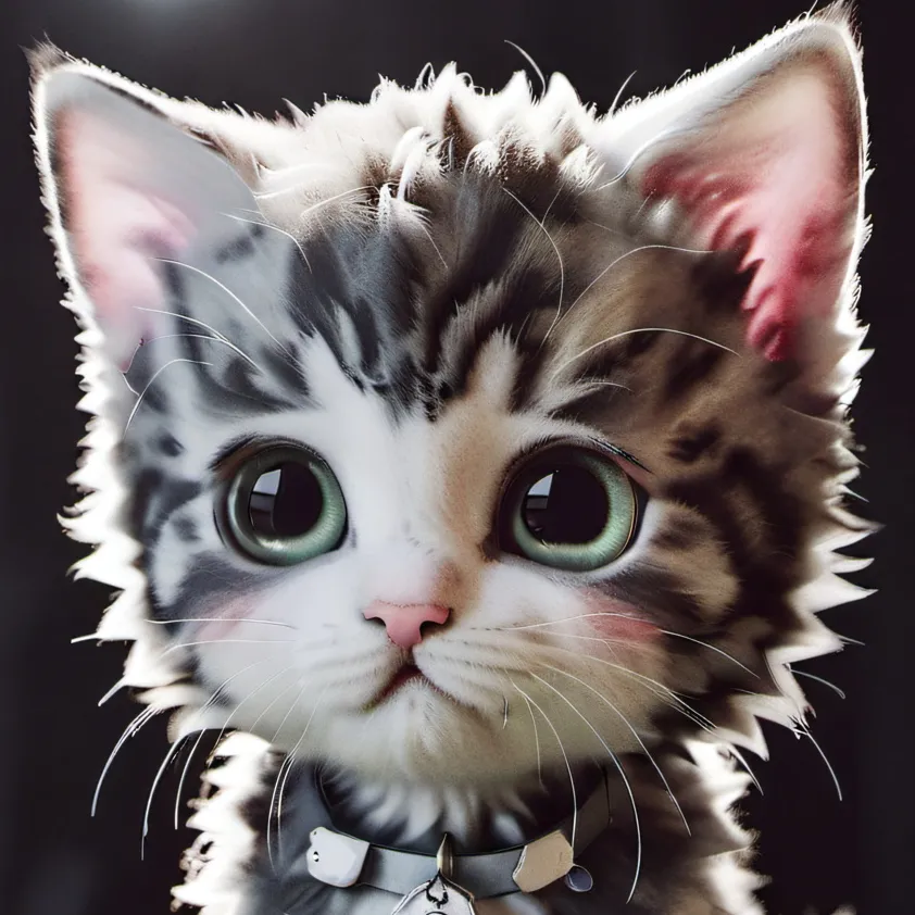 chat with ai character: Cute kitten