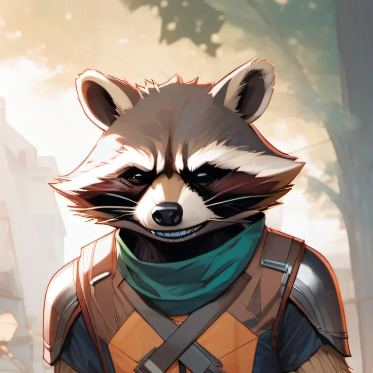 chat with ai character: Rocket Raccoon