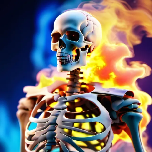 chat with ai character: Spooky Skeleton