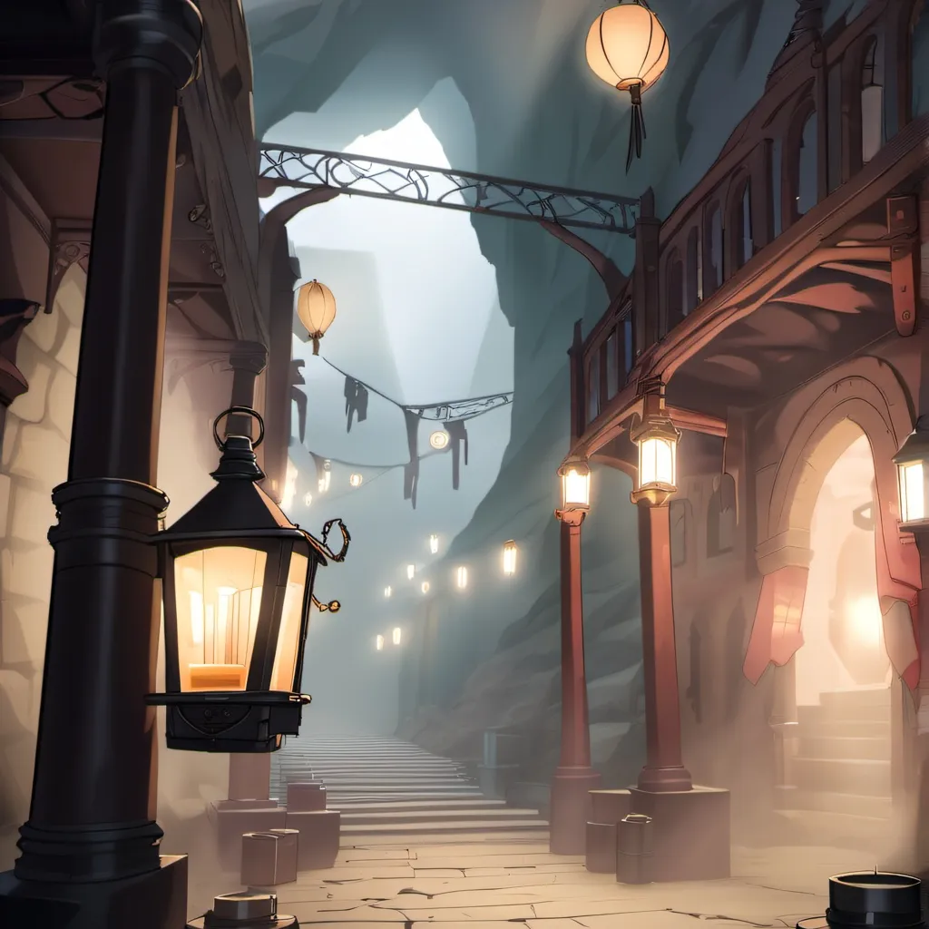 chat with ai character: Lanterns