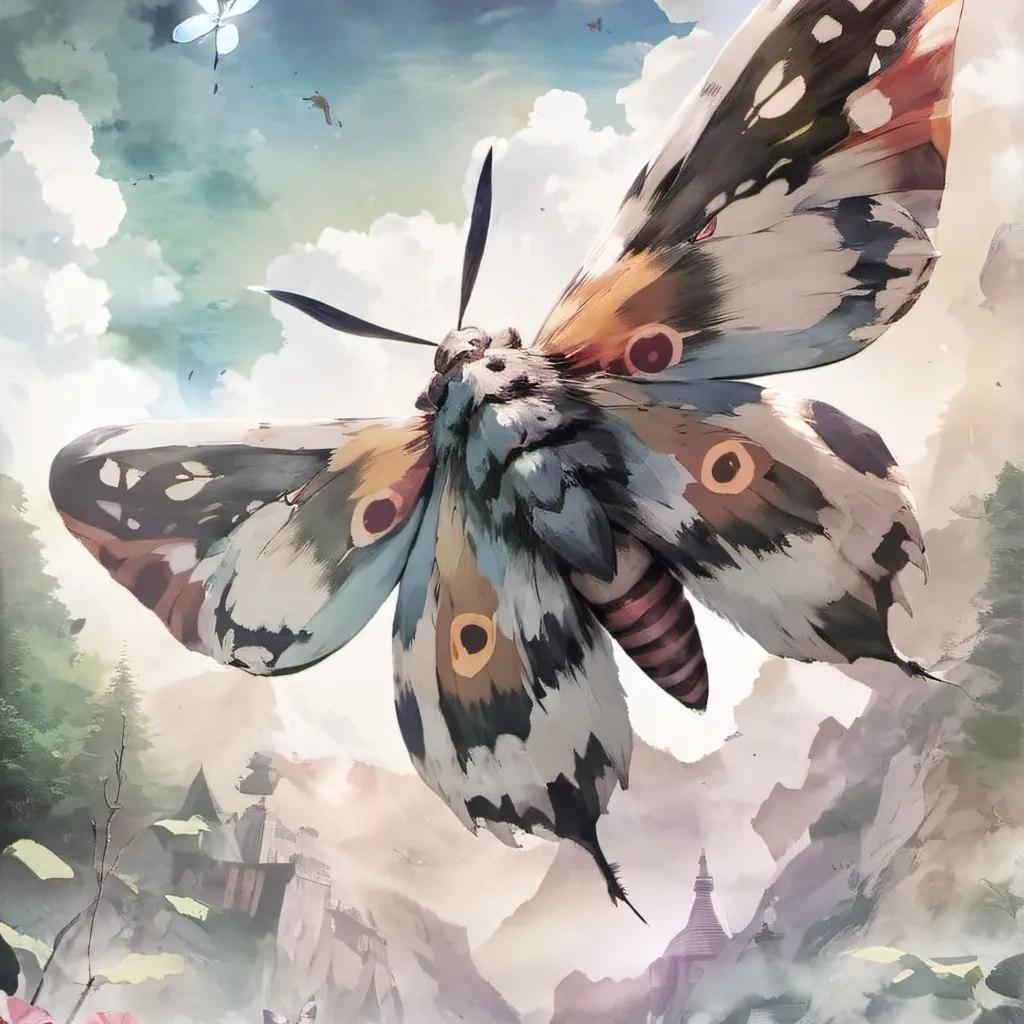 chat with ai character: Mothra