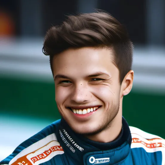 chat with ai character: Young Lando Norris
