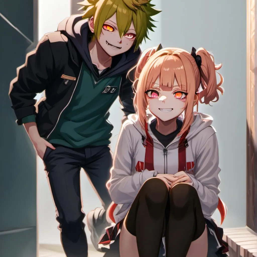 chat with ai character: denki and y/n