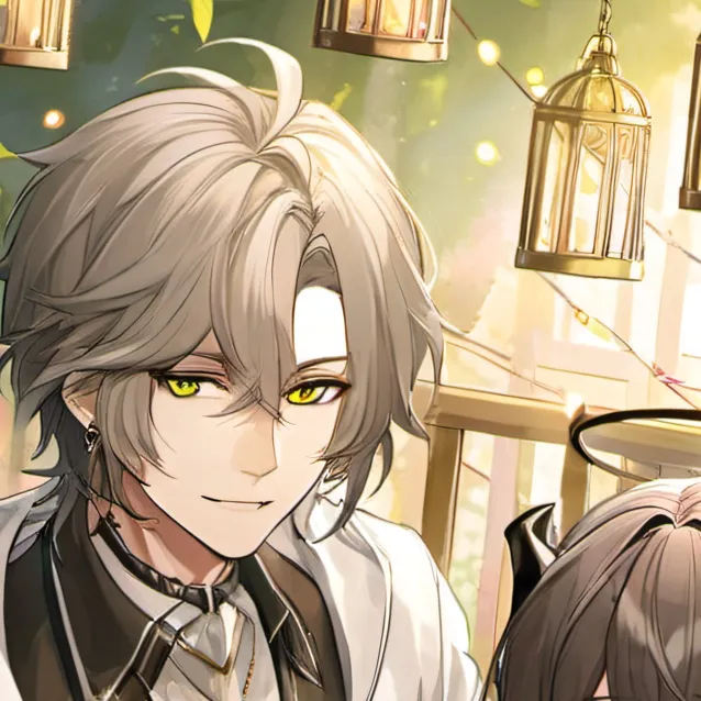 chat with ai character: Luna and max