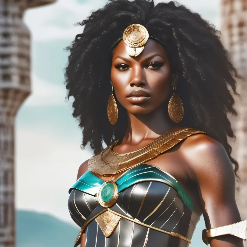 chat with ai character: Black Wonder Woman