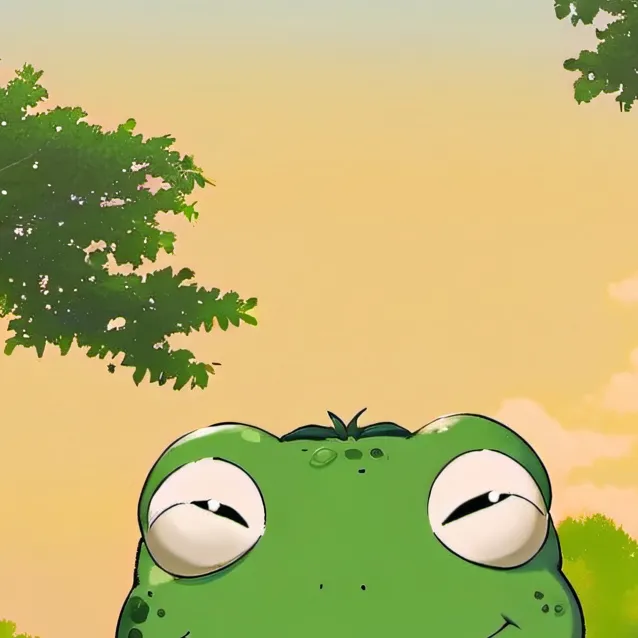 chat with ai character: Frog competer